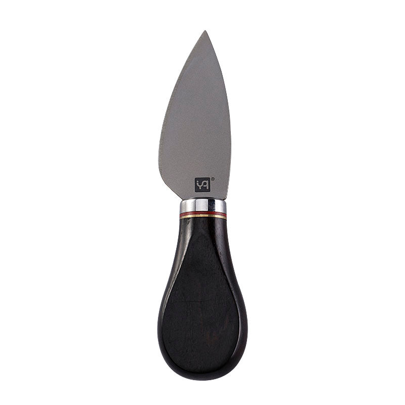 Titanium Hard Cheese Knife with Ebony Handle