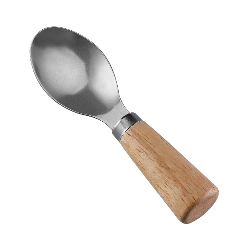 Rubberwood Handle Cheese Spoon