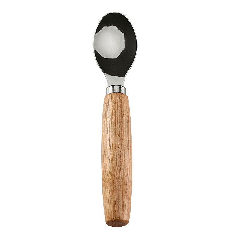 Cheese Spoon with Rubberwood Handle