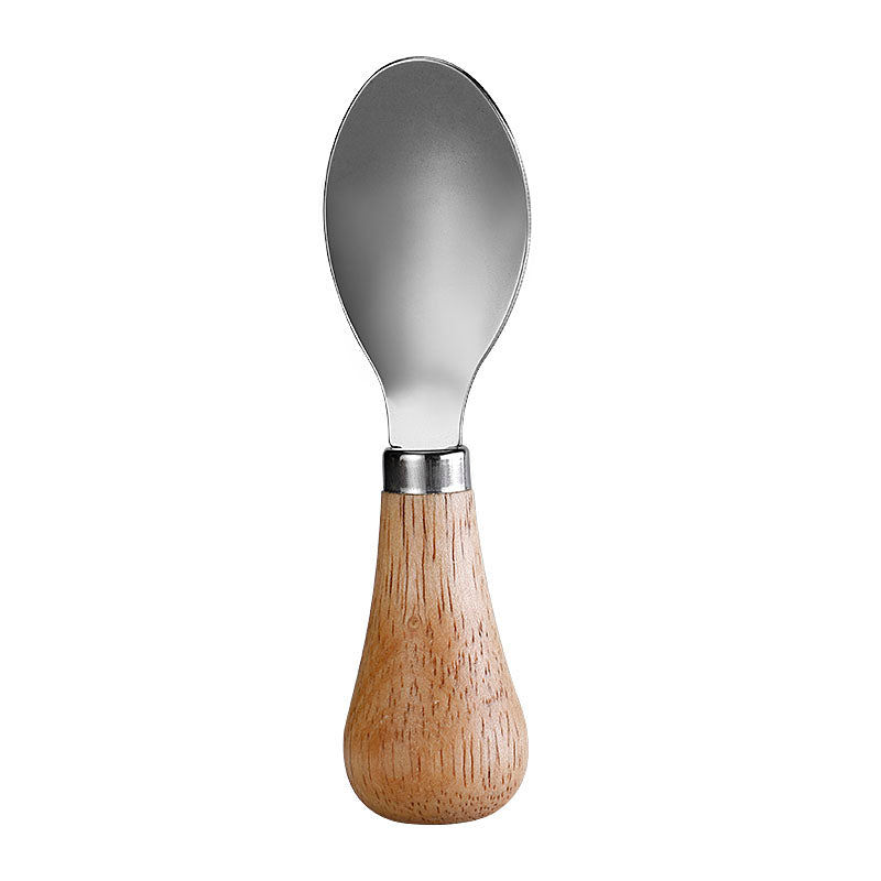 Rubberwood Handle Cheese Spoon