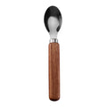 AC14S7>Cheese Spoon with Stainless Steel Bowl & Acacia Flat Handle
