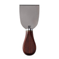 CO1>Titanium Cheese Cleaver with Rainbow Colorwood Handle