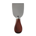 RO1>Titanium Cheese Cleaver with Rosewood Handle