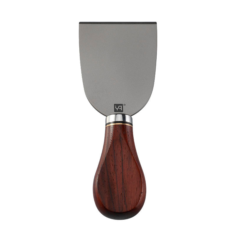 RO1>Titanium Cheese Cleaver with Rosewood Handle