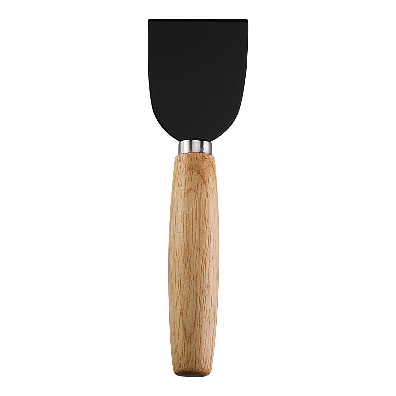 Cheese Cleaver with Brushed Stainless Steel Blade & Rubberwood Handle