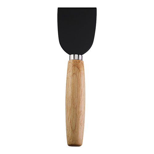 Cheese Cleaver with Brushed Stainless Steel Blade & Rubberwood Handle