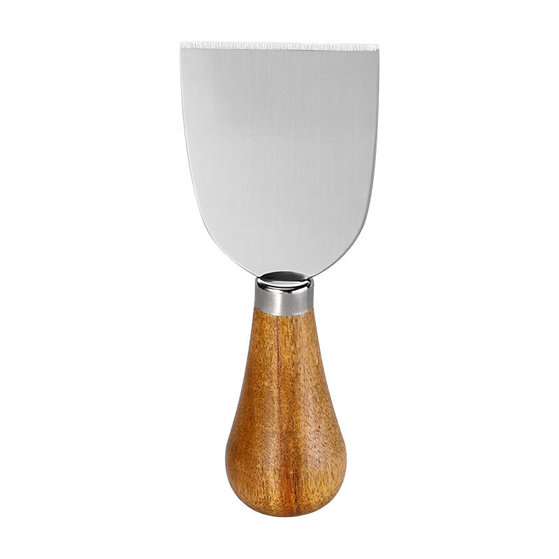Cheese Cleaver with Acacia Wood Bulb Handle
