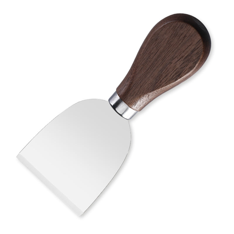 Cheese Cleaver with Walnut Wood Handle