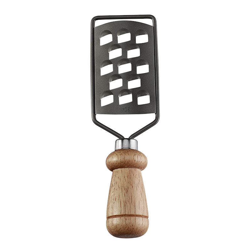 Mini Cheese Grater â€?Titanium-Coated 304 Stainless Steel & Rubber Wood Handle | Multiple Styles