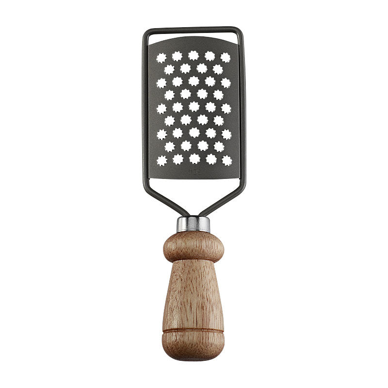 Mini Cheese Grater â€?Titanium-Coated 304 Stainless Steel & Rubber Wood Handle | Multiple Styles
