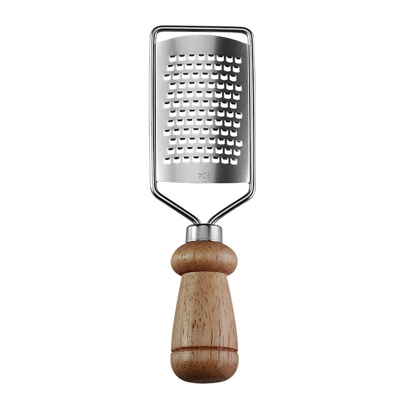 Mini Cheese Grater with Wood Handle
