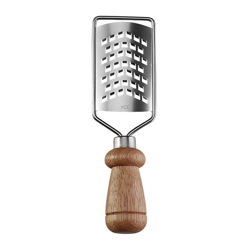 Mini Cheese Grater with Wood Handle
