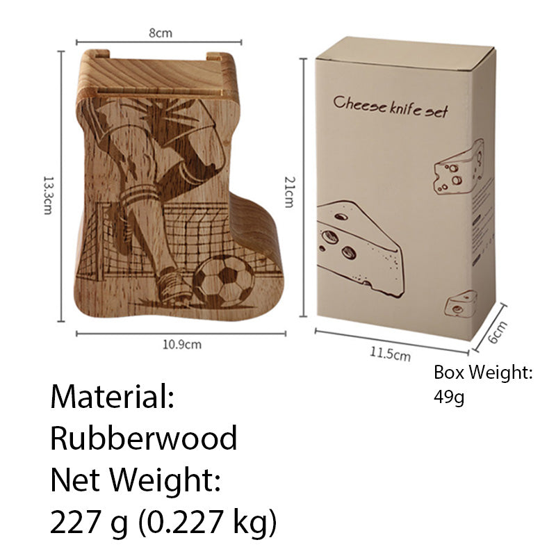 Football-Themed Cheese Grater Set (2 Graters)