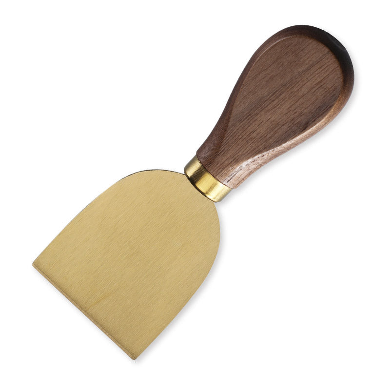 Cheese Cleaver with Walnut Wood Handle