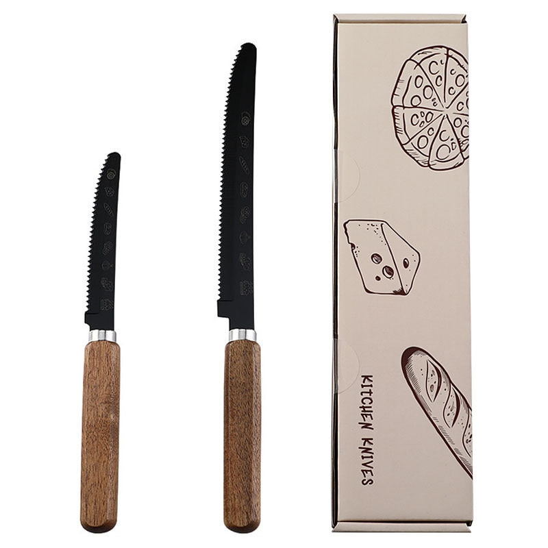 Cheese Knife Set with Gift Box | Acacia Wood Handle