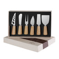 6-Piece Cheese Knife Set with Gift Box