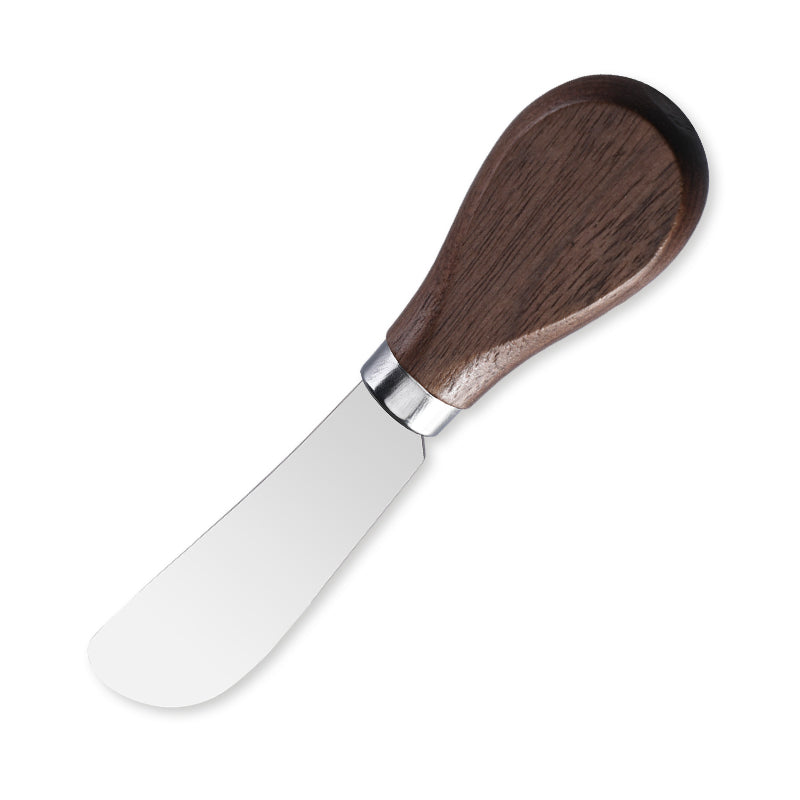 Cheese Spreader with Walnut Wood Handle