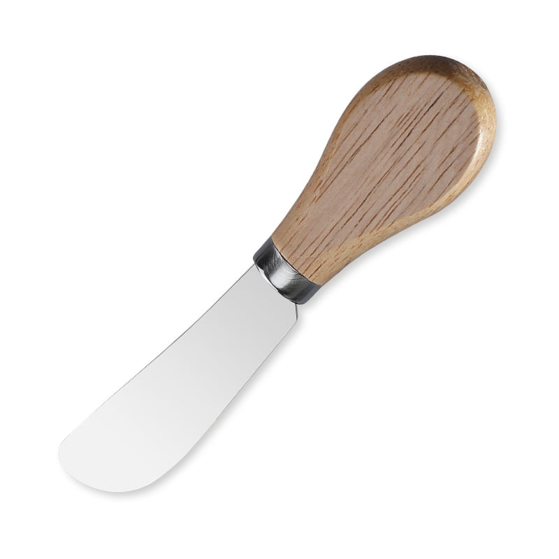 Cheese Spreader with Rubberwood Handle