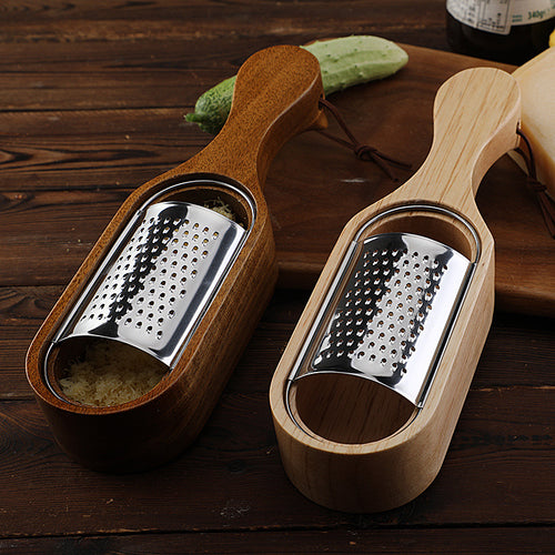 Cheese Grater with Acacia Wood Handle