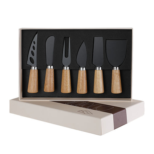 6-Piece Cheese Knife Set with Gift Box