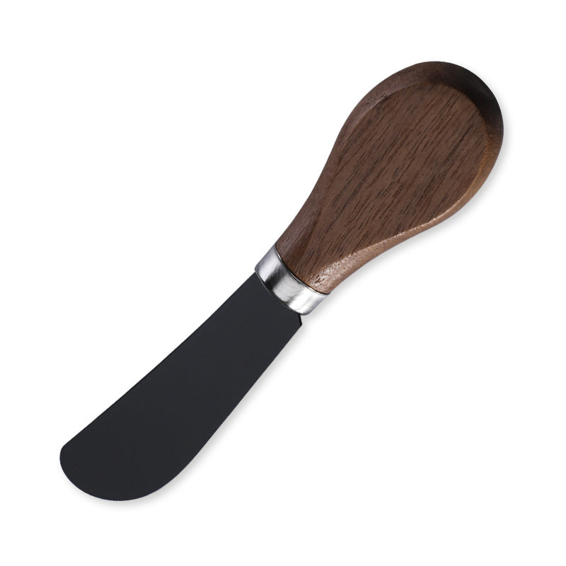 Cheese Spreader with Walnut Wood Handle