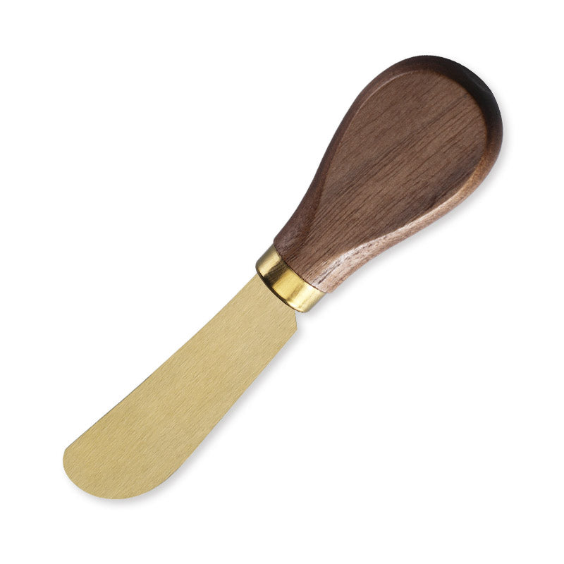 Cheese Spreader with Walnut Wood Handle