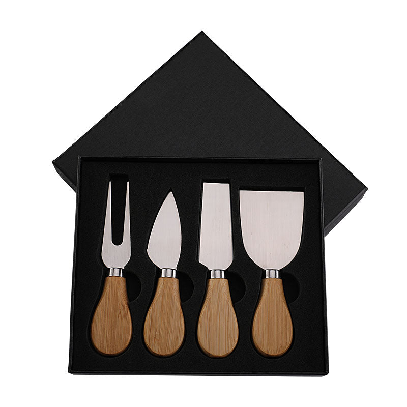 Bamboo Cheese Knife Set, 4-Piece