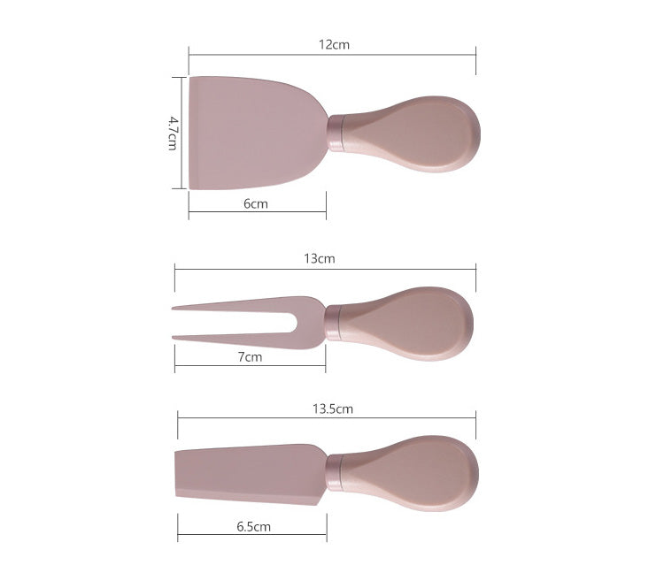 4-Piece Cheese Knife Set | ABS Handle & Stainless Steel