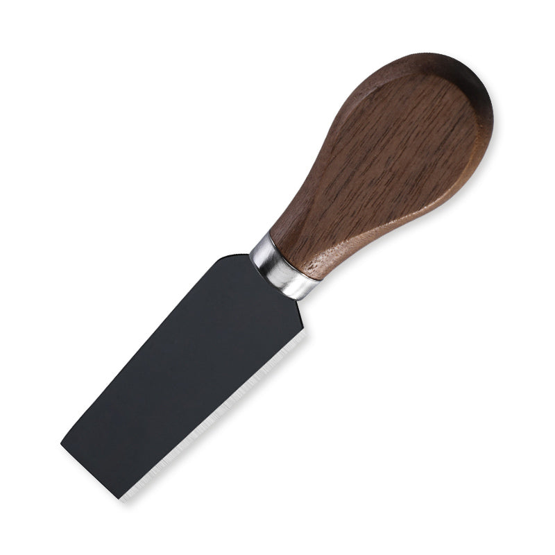 Hard Cheese Knife with Walnut Wood Handle