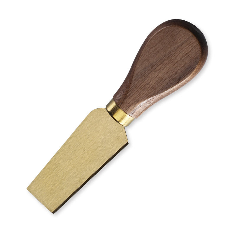 Hard Cheese Knife with Walnut Wood Handle