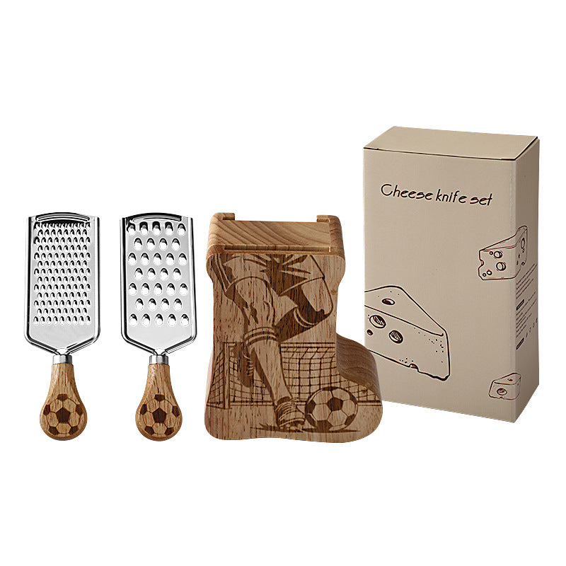 Football-Themed Cheese Grater Set (2 Graters)