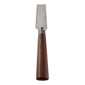 Damascus Steel Cheese Fork with Walnut Wood Handle