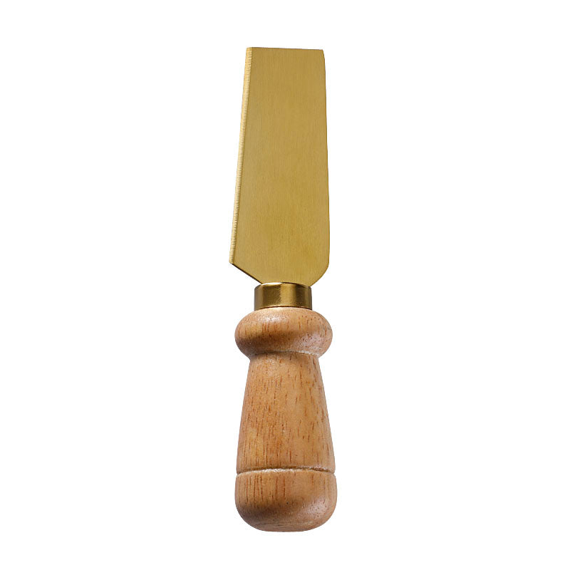 Rubberwood Handle All-Purpose Cheese Knife