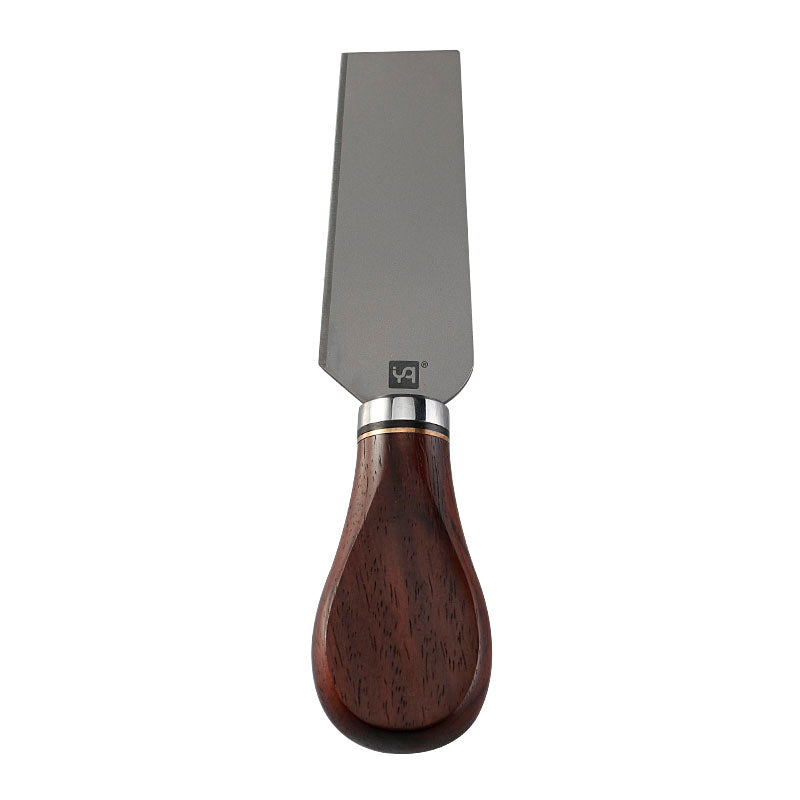 RO1>Titanium All-Purpose Cheese Knife with Rosewood Handle