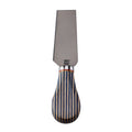 CO1>Titanium All-Purpose Cheese Knife with Blue Colorwood Handle