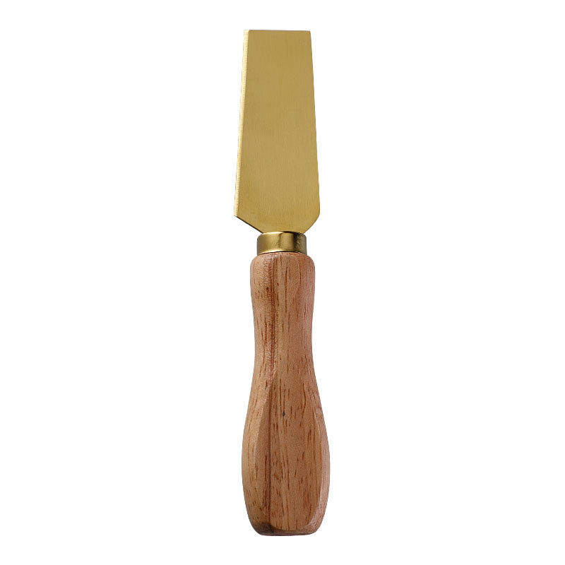 Rubberwood Handle All-Purpose Cheese Knife