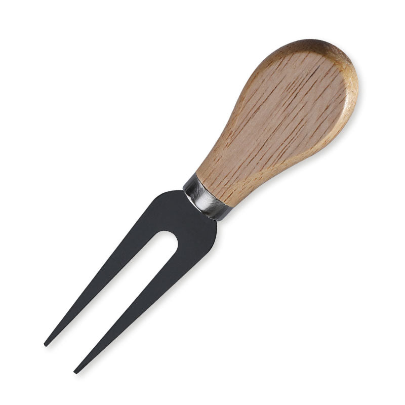 Cheese Fork with Rubberwood Handle