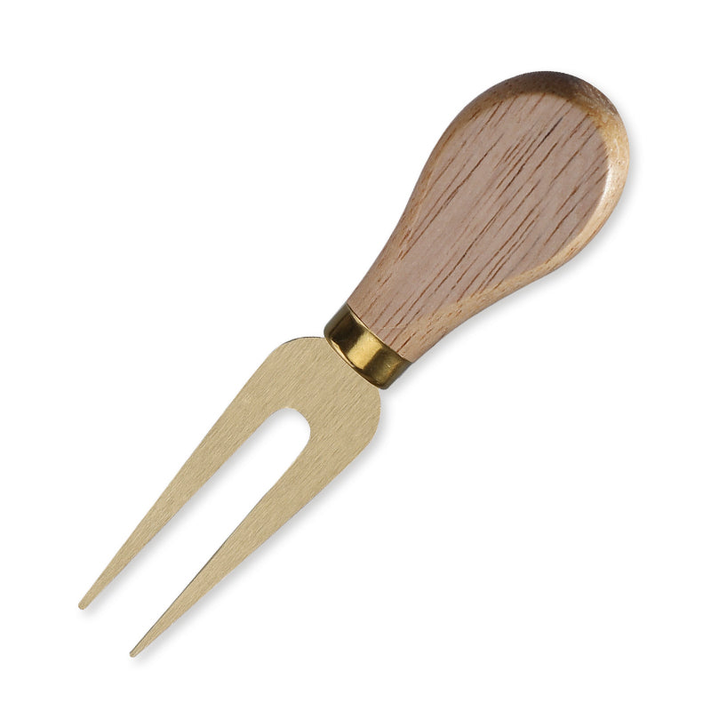 Cheese Fork with Rubberwood Handle