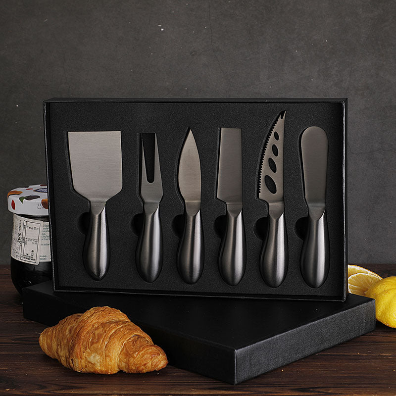 6-Piece Cheese Knife Fork Set | Gift Box