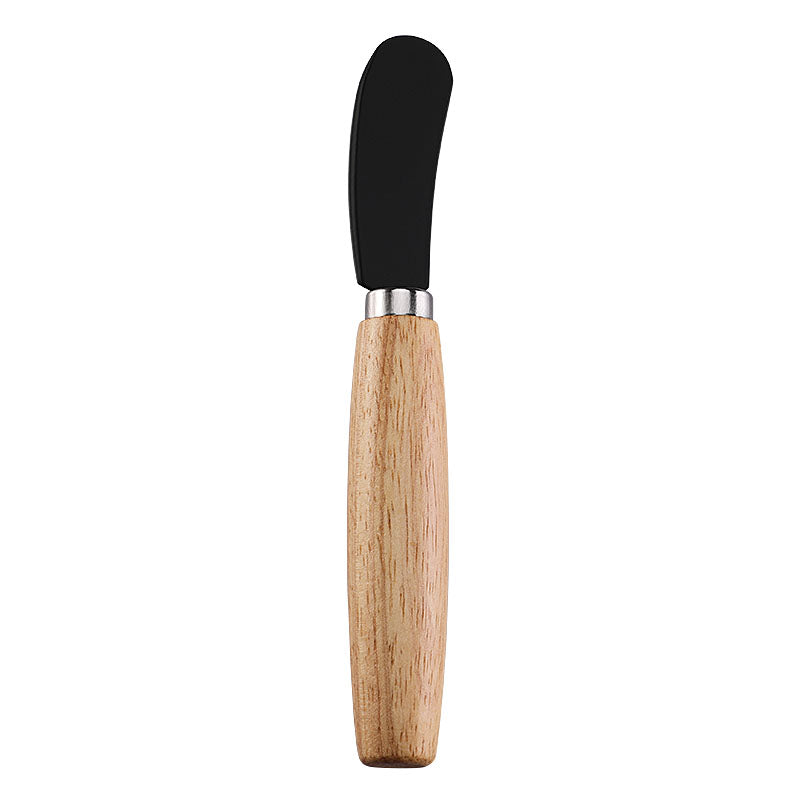 Cheese Spreader with Rubberwood Handle