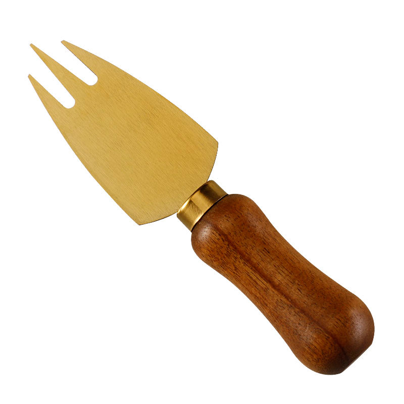 Acacia Wood Handle Cheese Fork