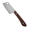 Cheese Cleaver with Hanging Hole, Stainless Steel Blade & Walnut Handle
