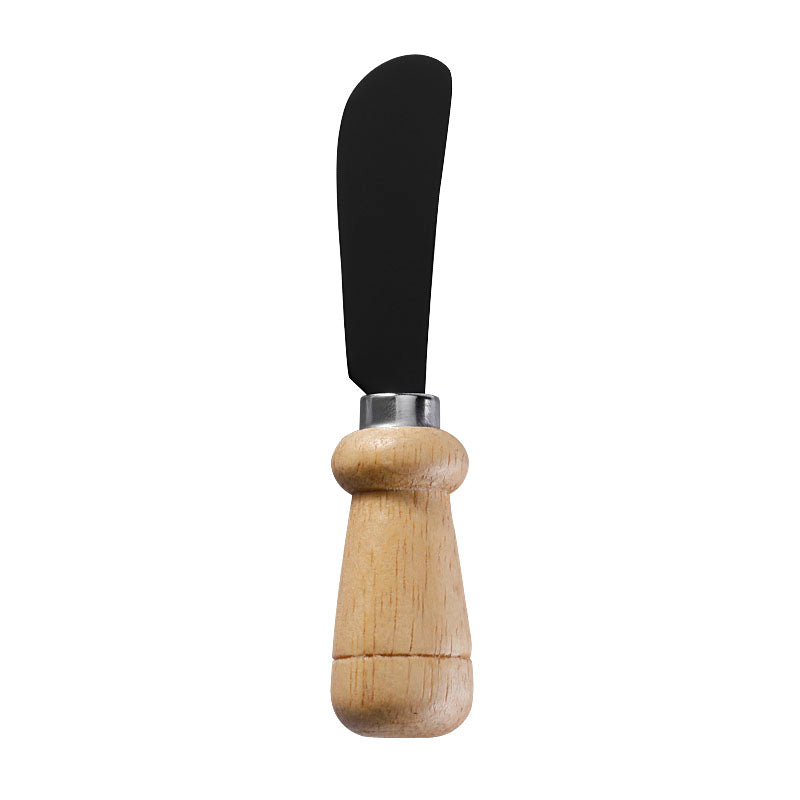 Rubberwood Handle Cheese Spreader