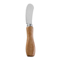 Rubberwood Handle Wide Butter Knife