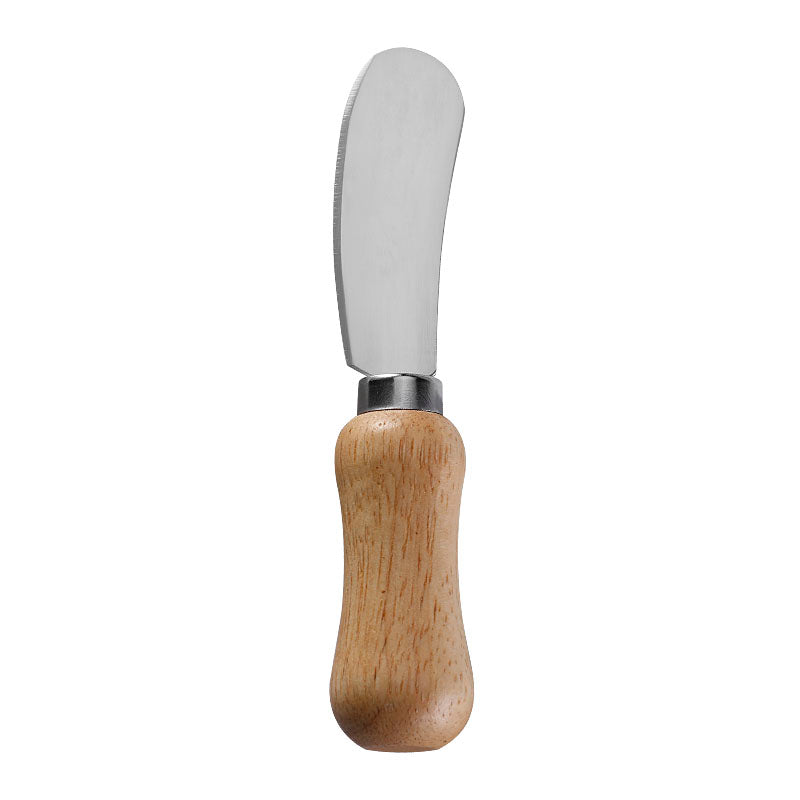 Rubberwood Handle Soft Cheese Knife