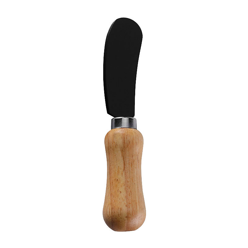 Rubberwood Handle Soft Cheese Knife