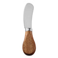 Cheese Spreader with Stainless Steel Blade & Acacia Flat Handle
