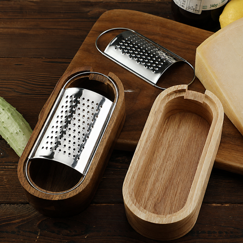 Cheese Grater with Wood Box