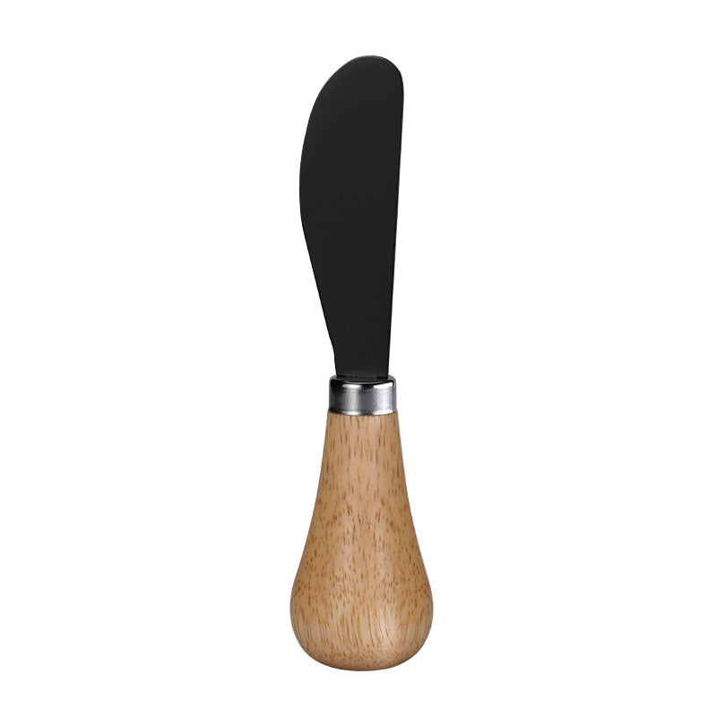 Rubberwood Handle Cheese Spreader