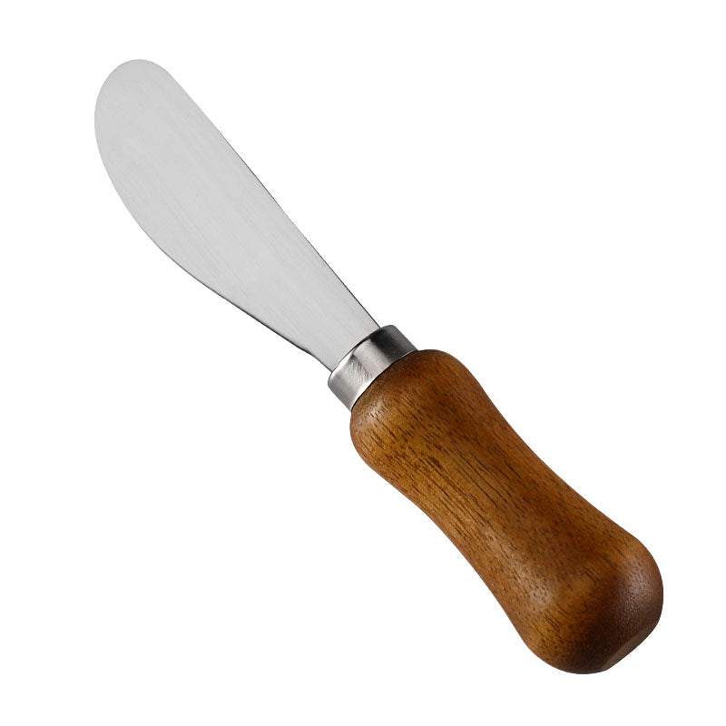 Acacia Wood Handle Cheese Spreader